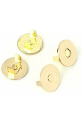 Magnetic Snaps, Sallie Tomato, Gold - 4pk